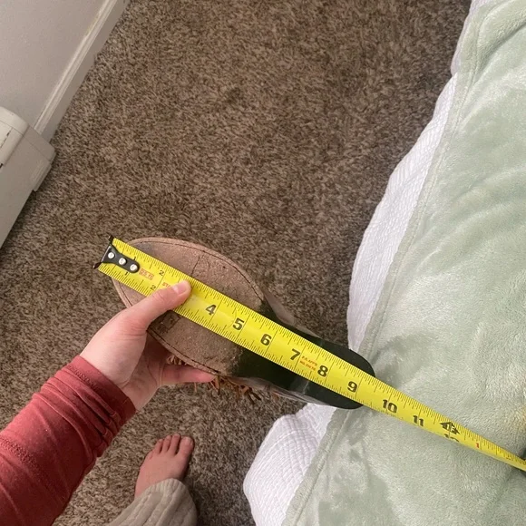 Freebird By Steven Ranger Distressed Fringe Leather Boots Brown size 7 - Picture 7 of 10